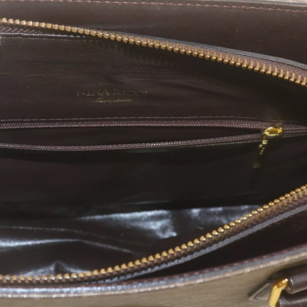 Authentic Nina Ricci Bag Maroquinerie Giraffe Pattern - Picture 8 of 10